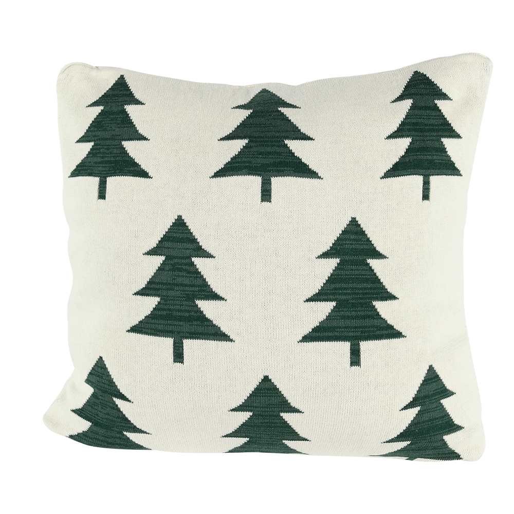 VERTUO Green Firs Cushion 19 5/8 in. x 19 5/8 in.