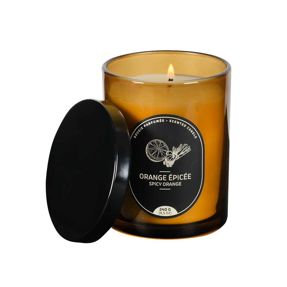 Bougie parfumée orange épicée