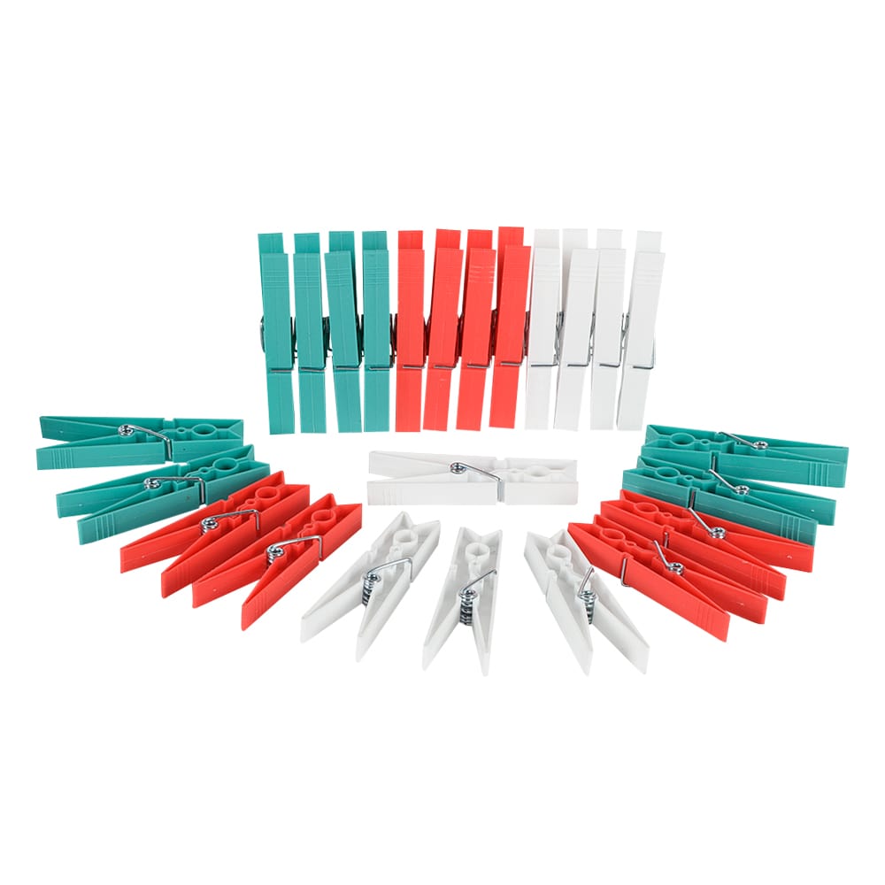 Set of 24 Heavy Duty Clothes Pins