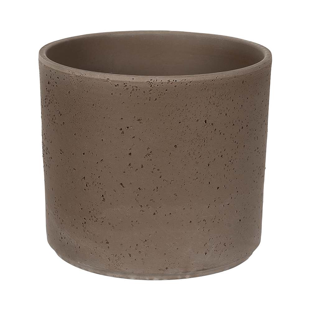 Pot à fleurs allemand Pillar Lava Umbra 8 1/4 po