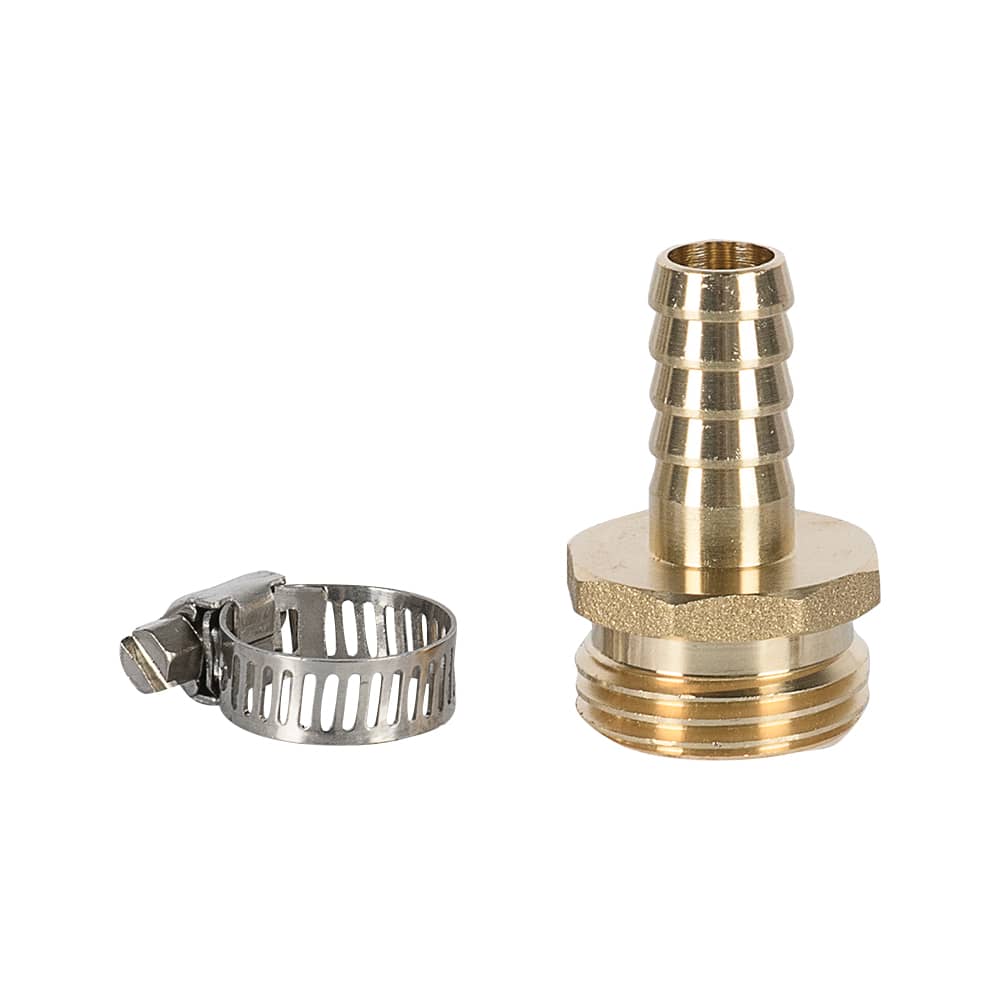 Raccord de réparation de tuyau d'arrosage 1/2 po M