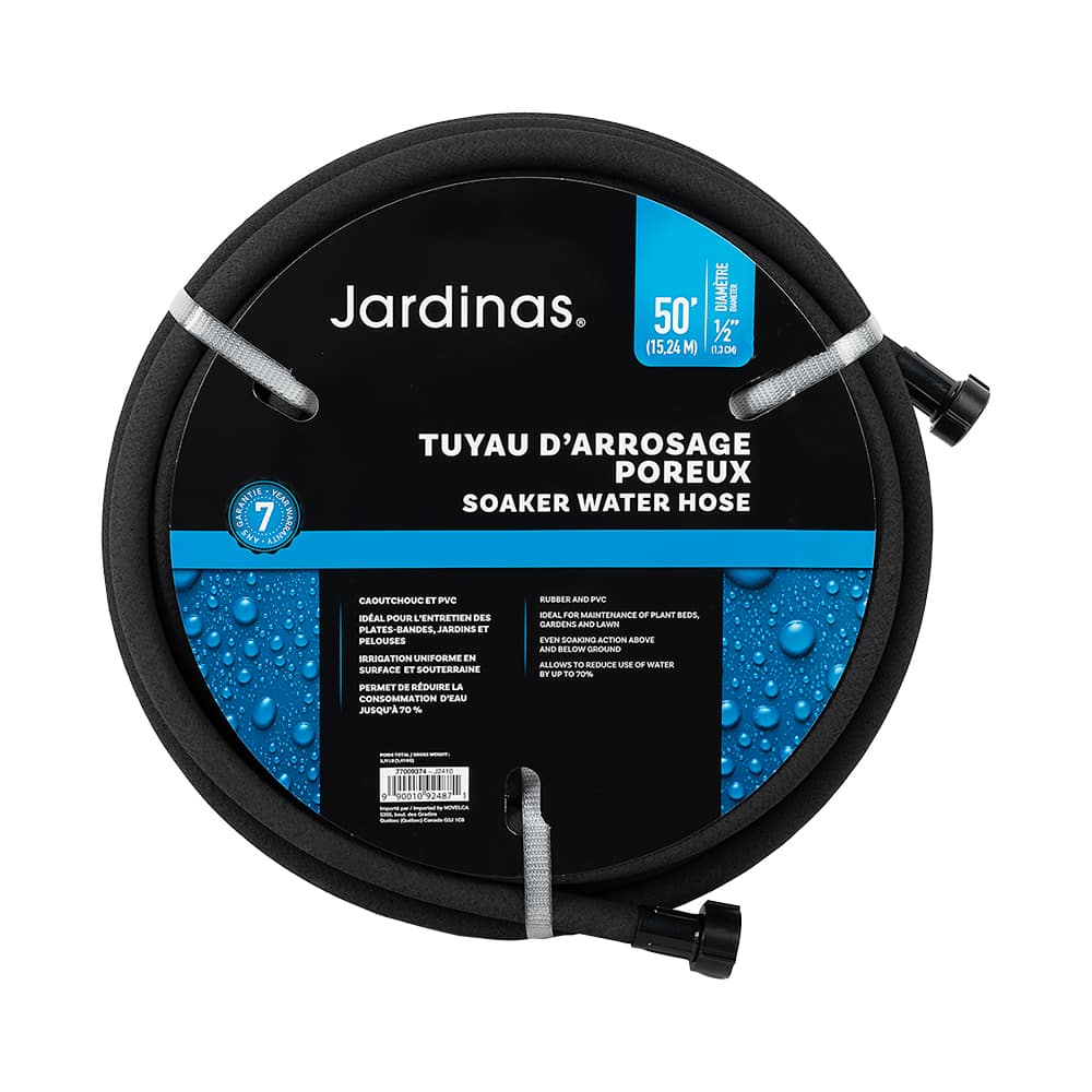 Tuyau d'arrosage poreux 50 pi
