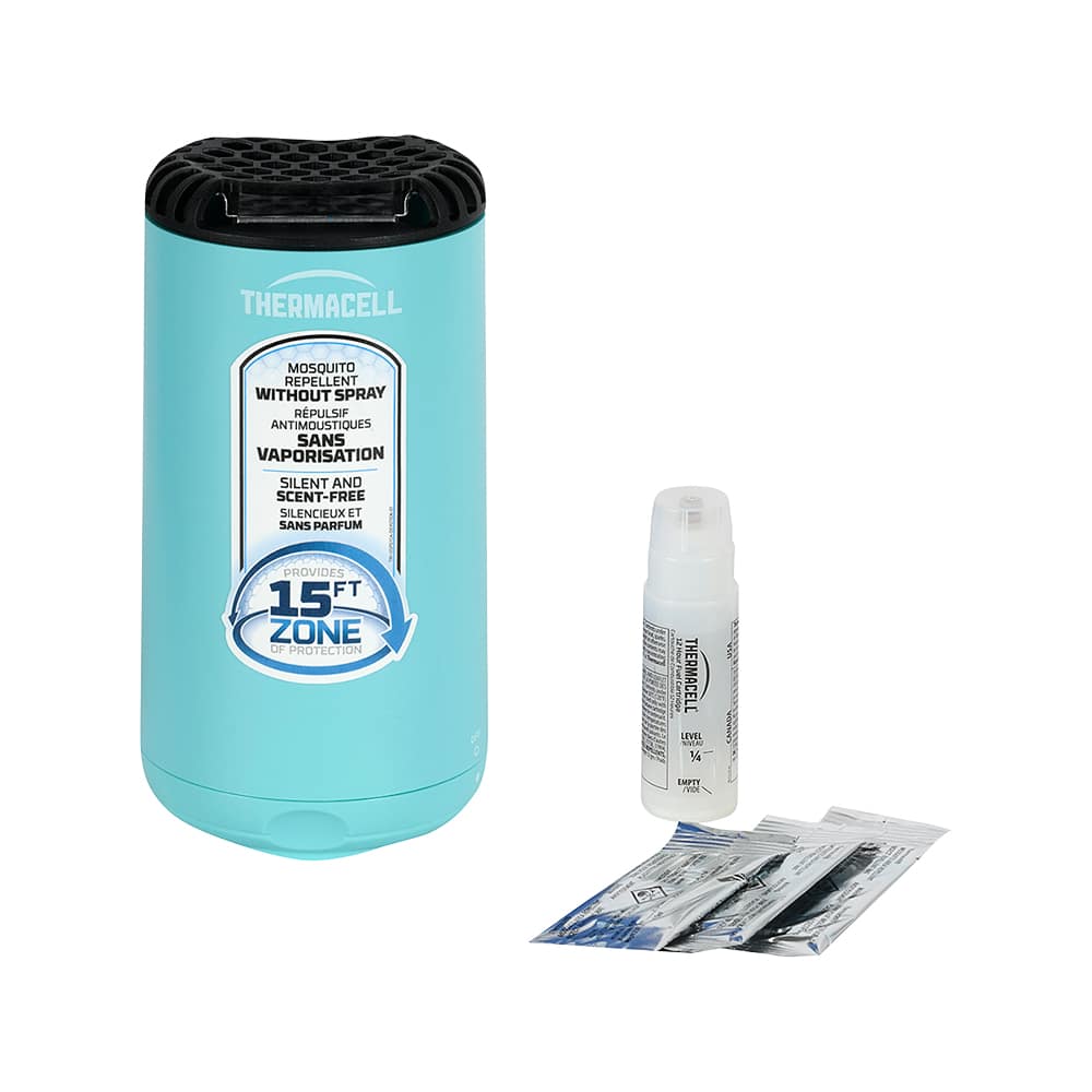 Insectifuge de zone Thermacell pour patio Bleu Glacier