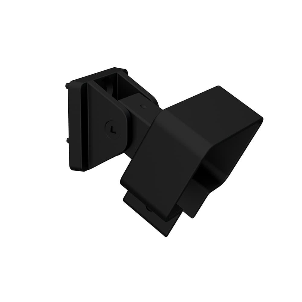 Pillar Angular Bracket Set Black
