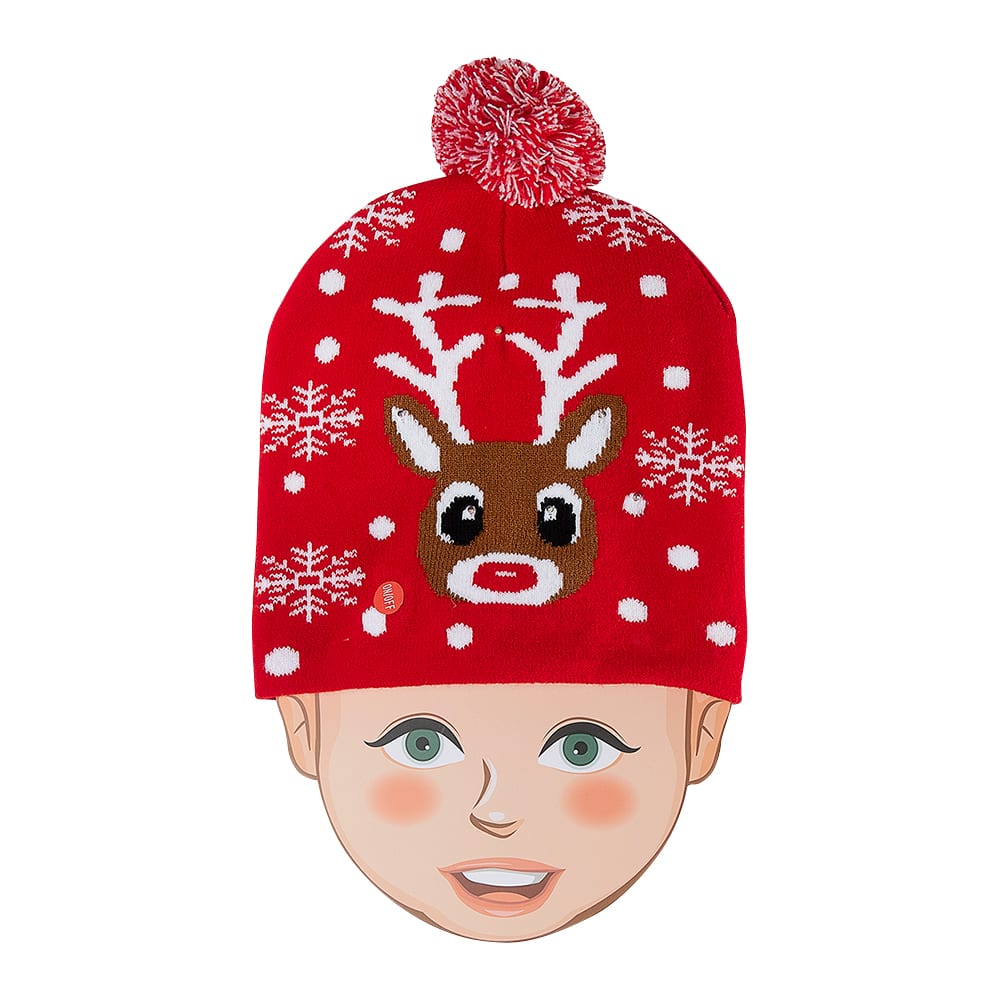 VERTUO Children's Christmas Light Hat