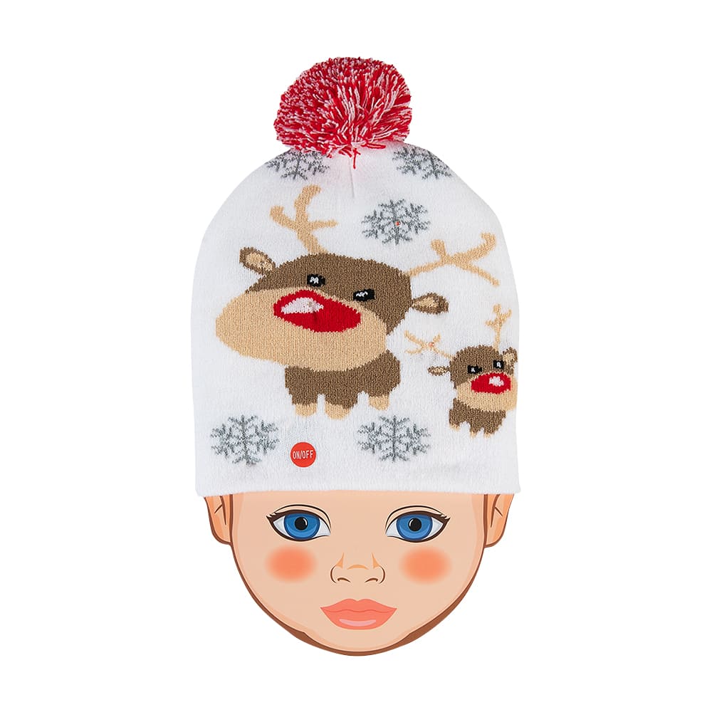 VERTUO Children's Christmas Light Hat