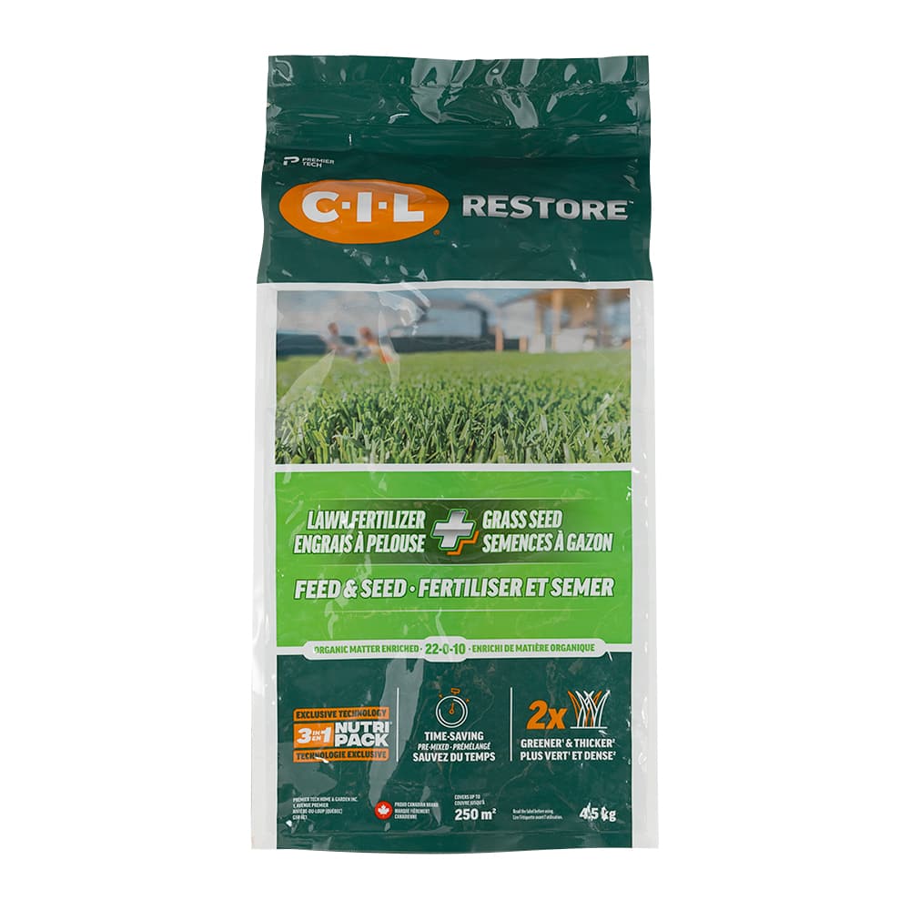 Grass Seed with Fertilizer 22-0-10 4.5 kg