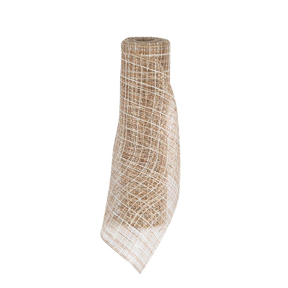 VERTUO White and Natural Mesh Roll 10 in. x 15 ft.