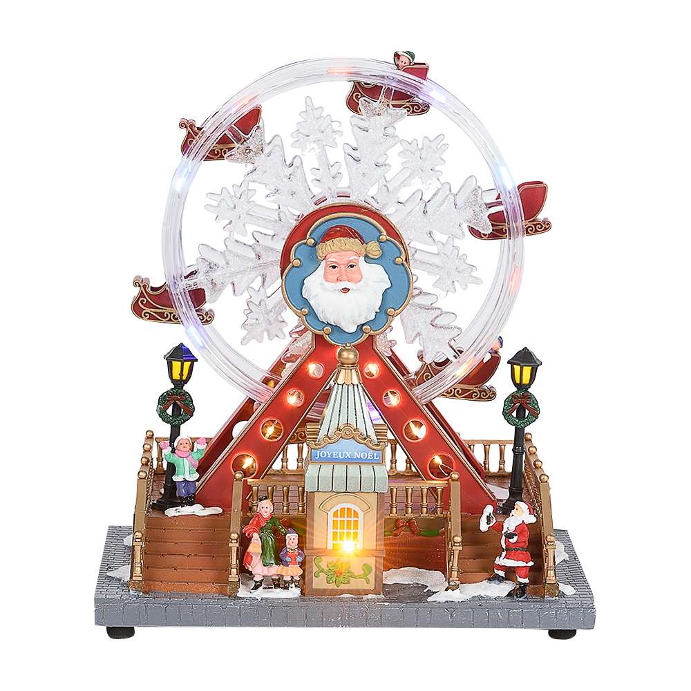 Grande roue animée musicale et illuminée VERTUO