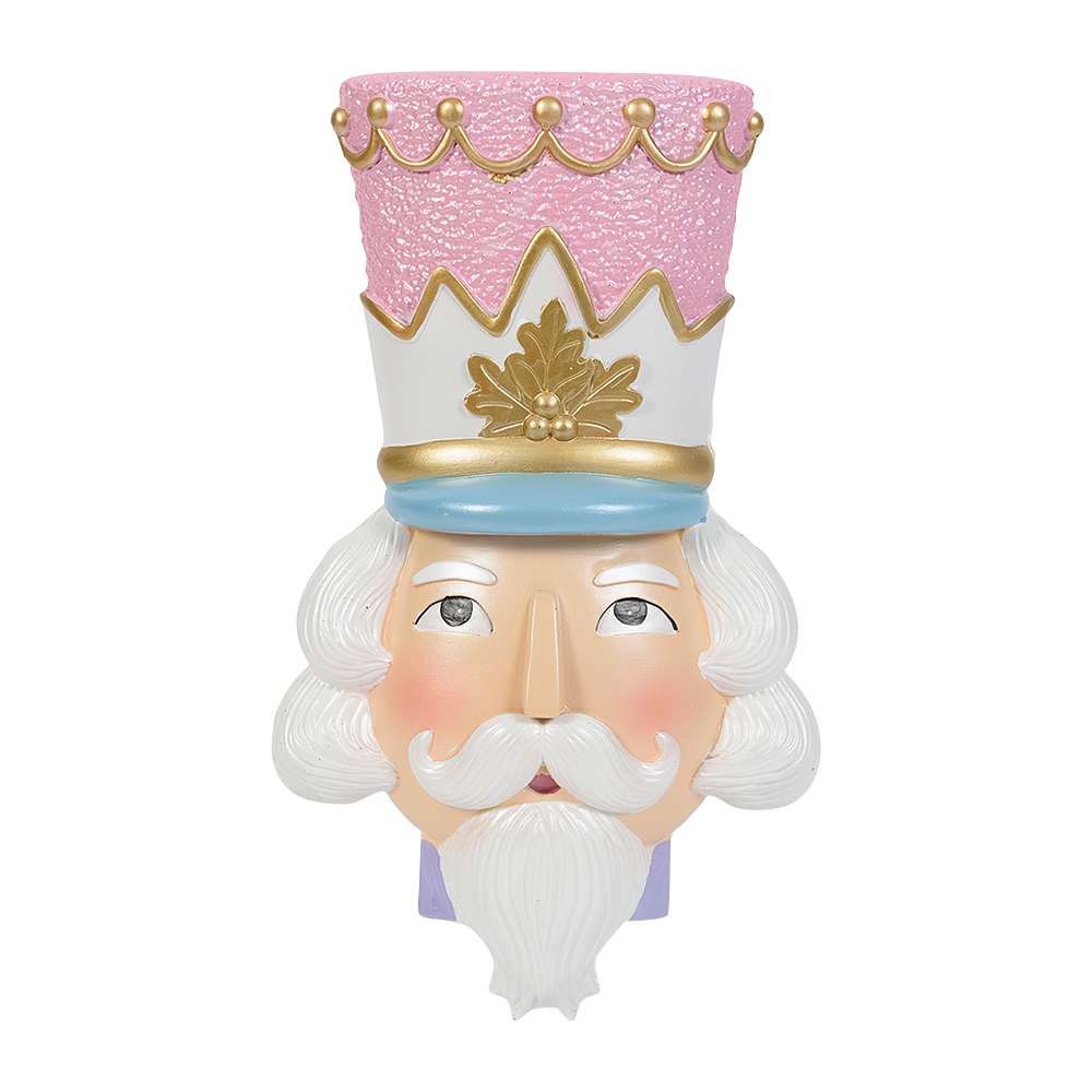 VERTUO Wall Nutcracker Pink 12 in.