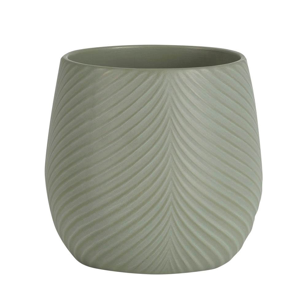 Cache-pot feuille 7 po sauge VERTUO