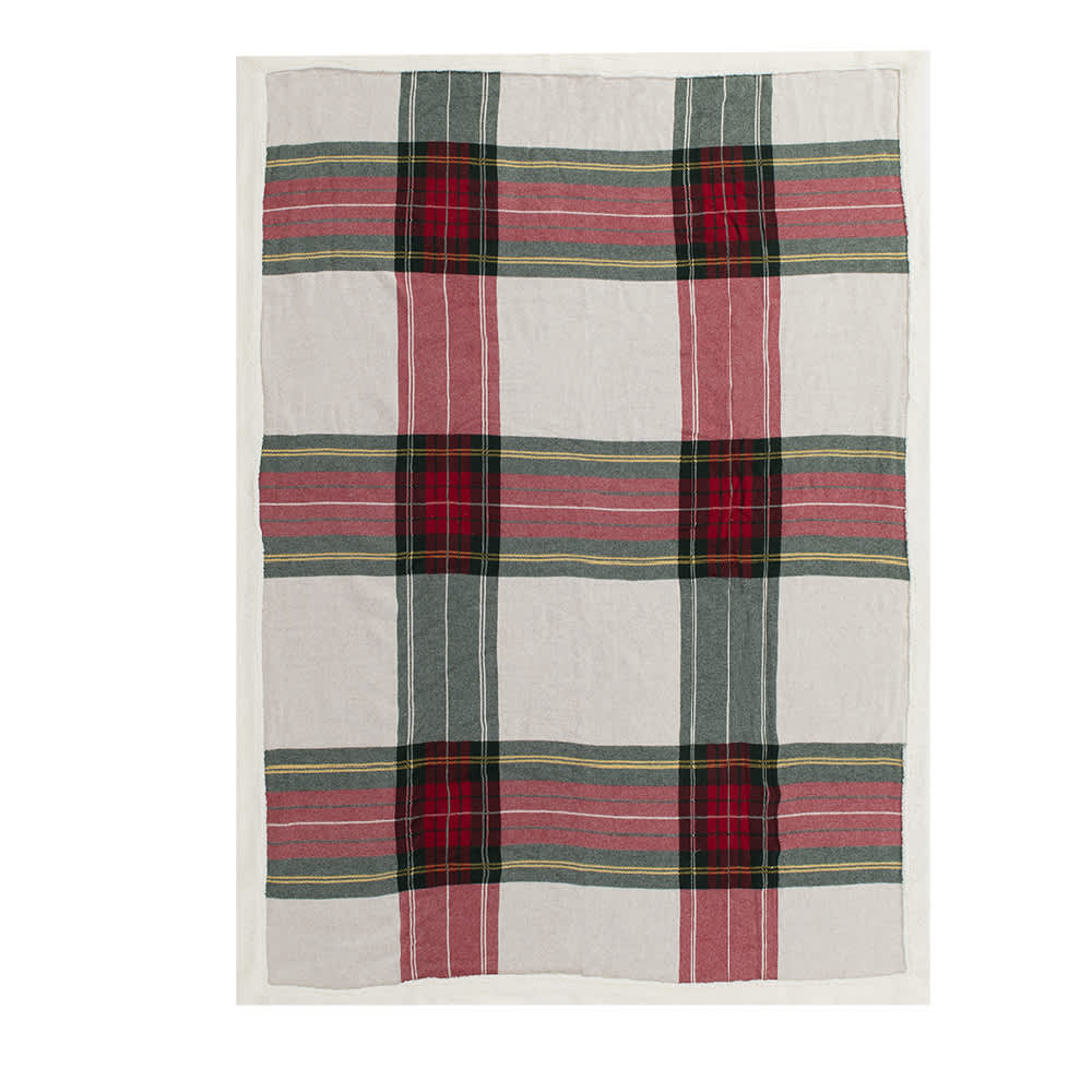 VERTUO Checkered Polar Throw 51 1/8 in. x 63 in.