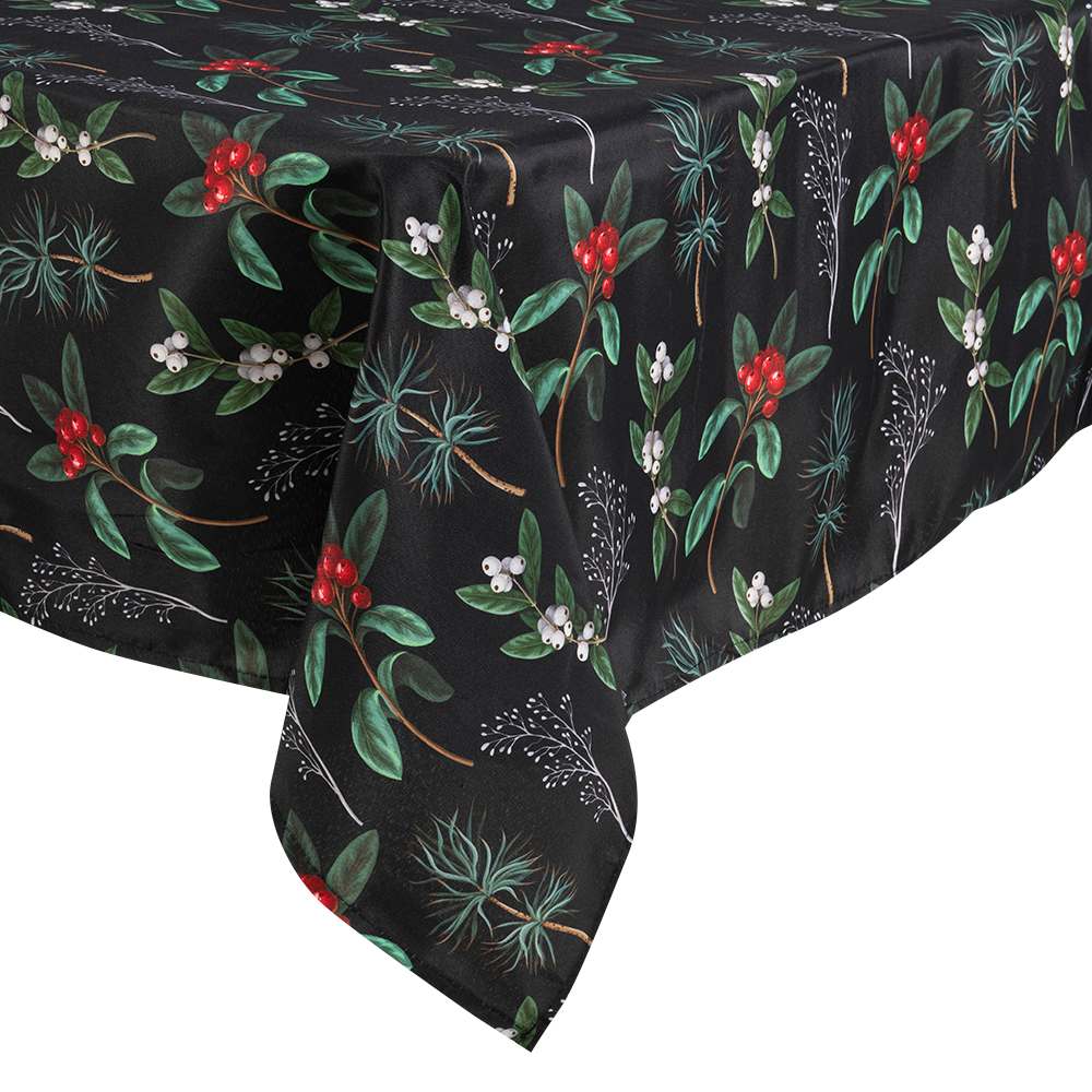 VERTUO Winter flowers Tablecloth 59 7/8 in. x 107 7/8 in.