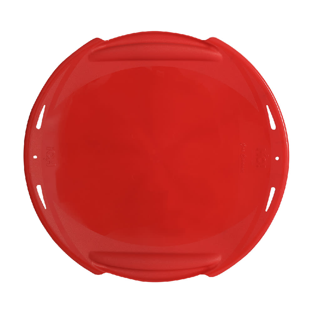 GRACIOUS LIVING Spinner II Saucer Sled 26 in. Red