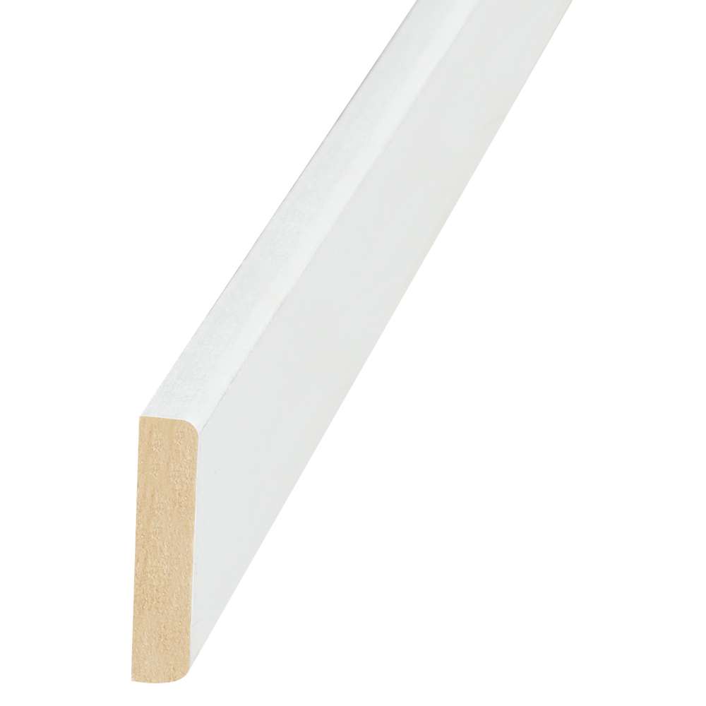 Cimaise en fibre de bois 3/8 po x 1 5/8 po x 8 pi