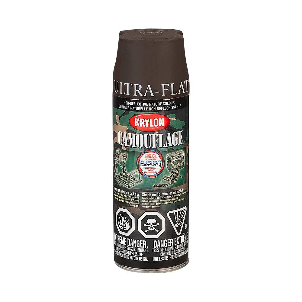 Camouflage Paint Ultra-Flat Brown 340 g