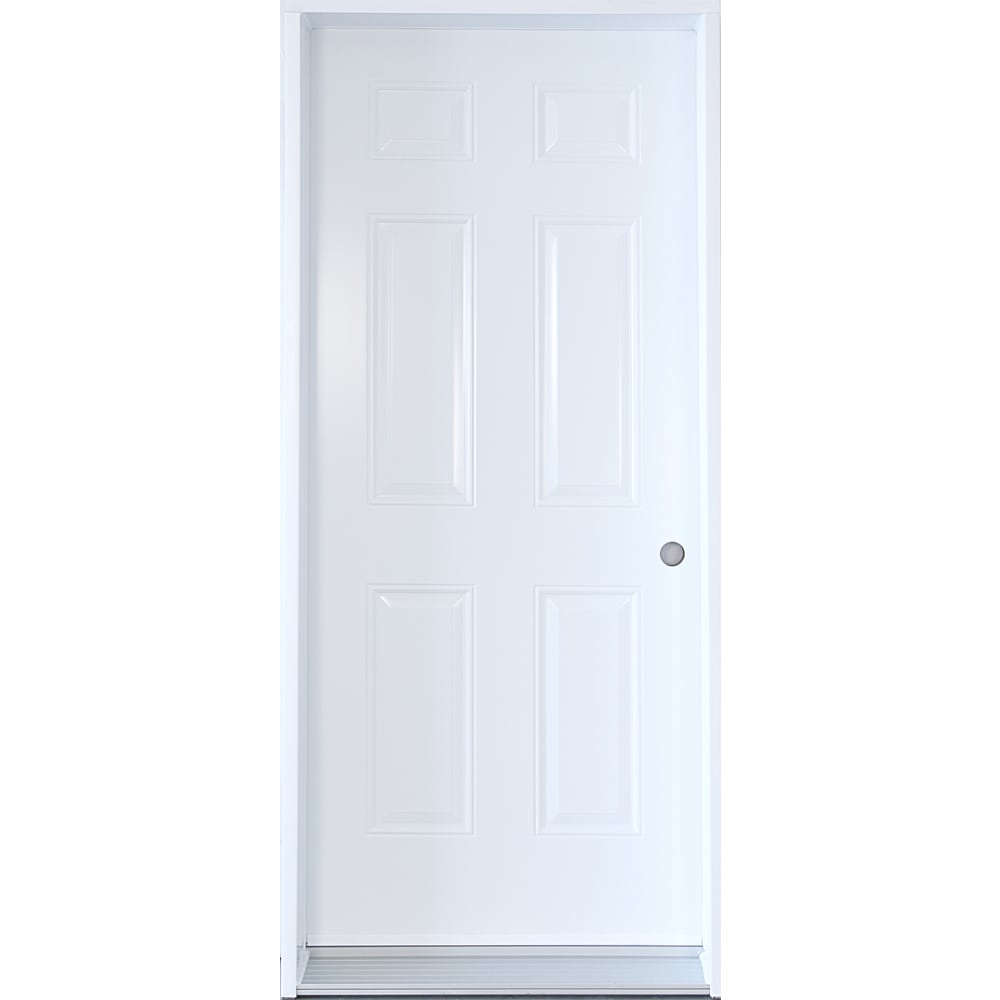 Porte en acier 34 po B01 gauche