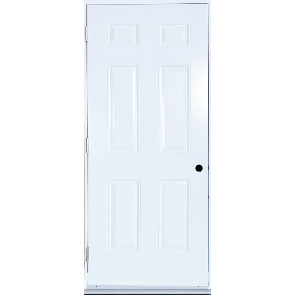 Porte en acier 36 po B01 gauche