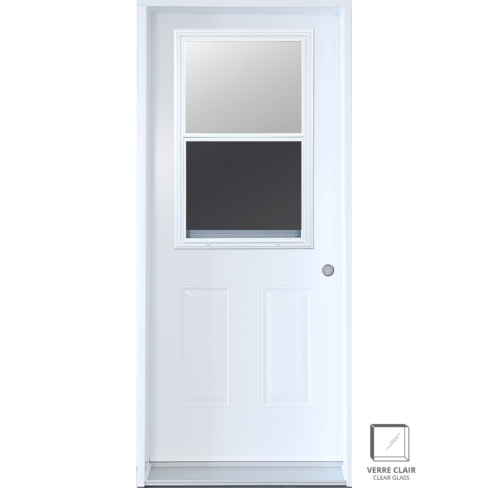 Porte en acier 34 po B03 gauche