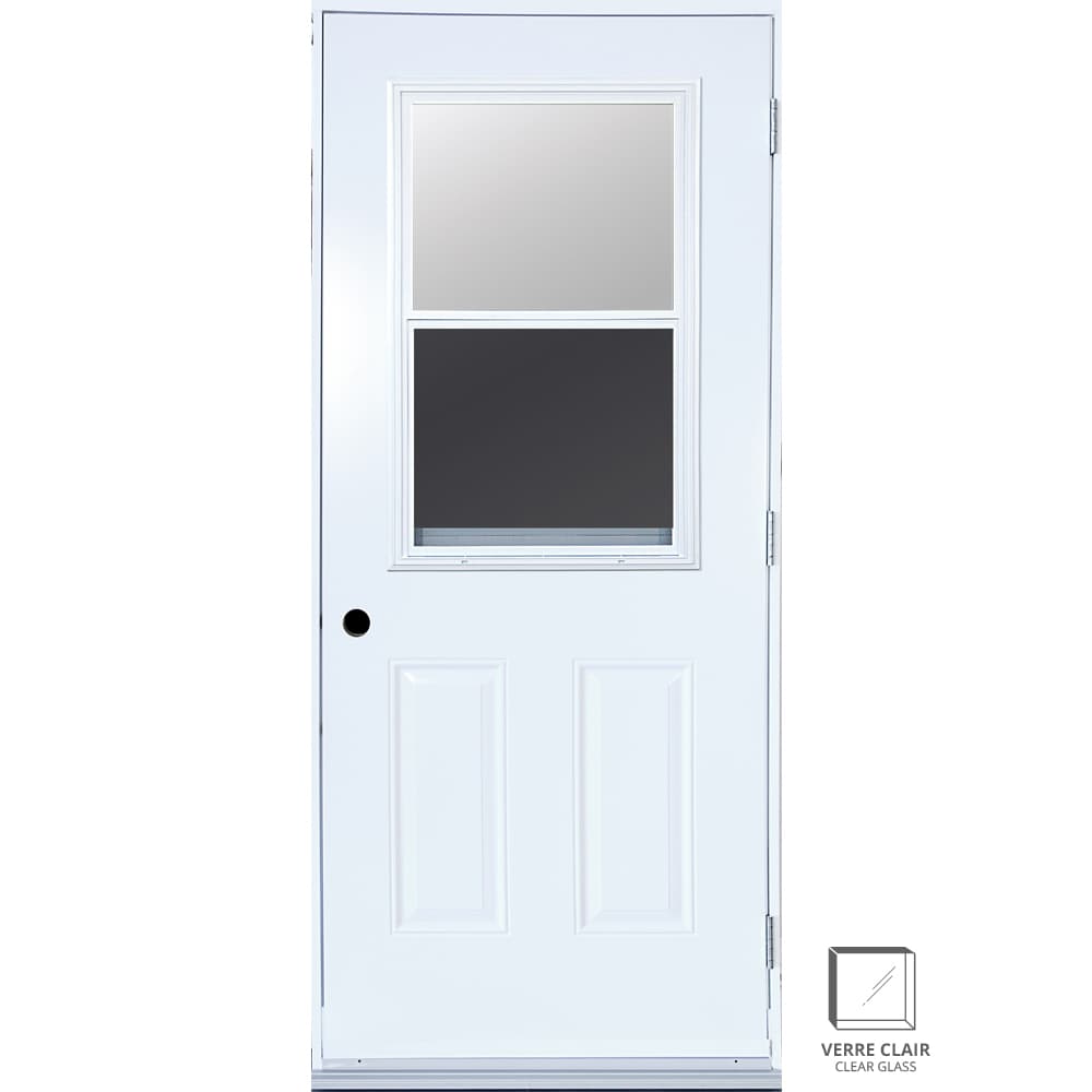 Porte en acier 34 po B03 droite