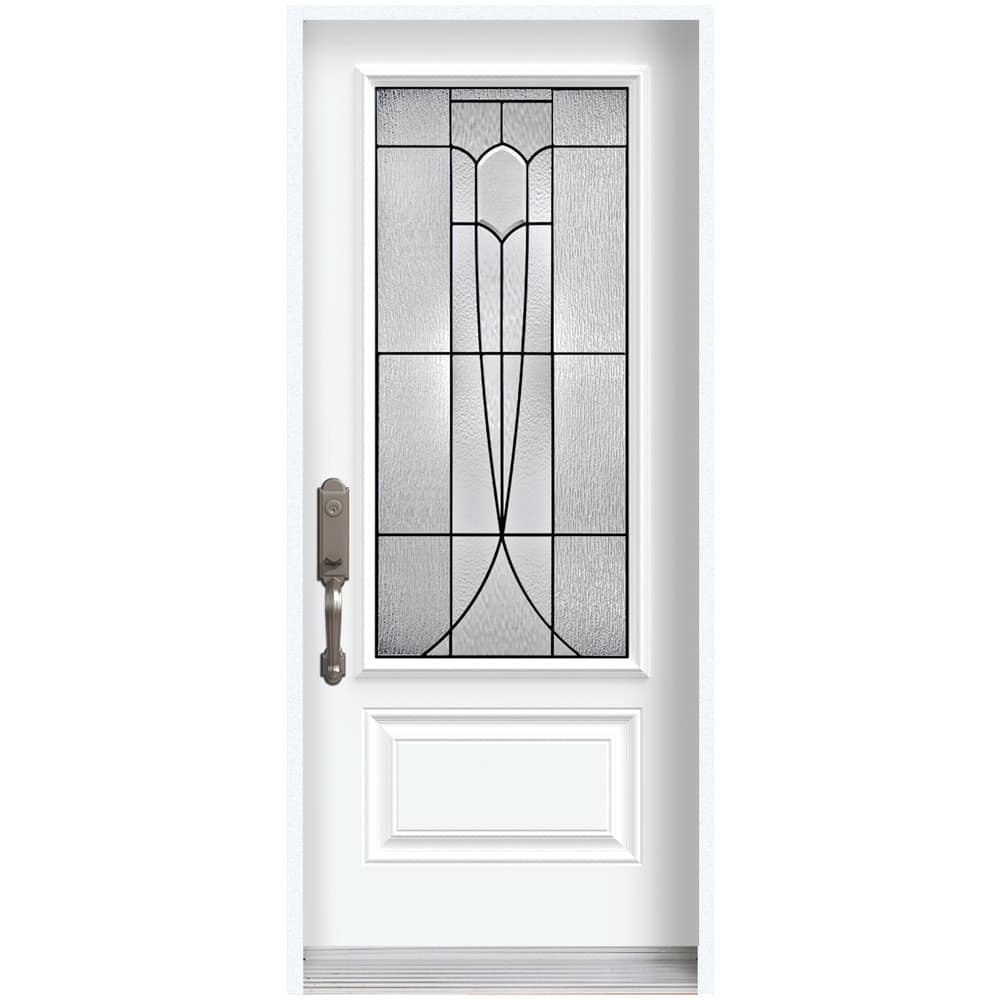 Porte en acier Mistral 34 po droite