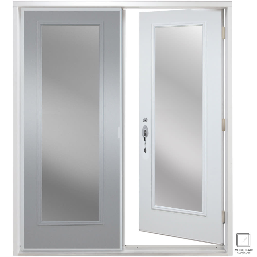 Porte jardin en acier A13 droite