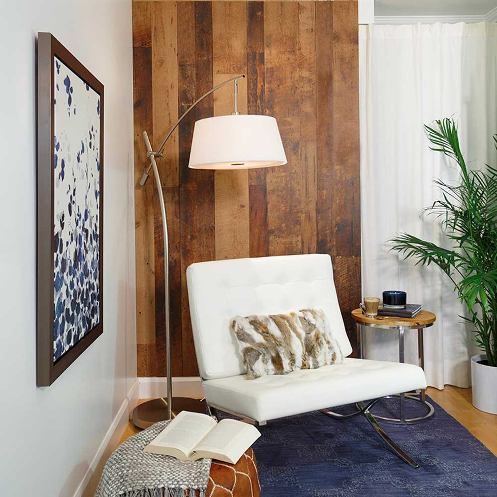 Panneau mural Bois de grange Magog