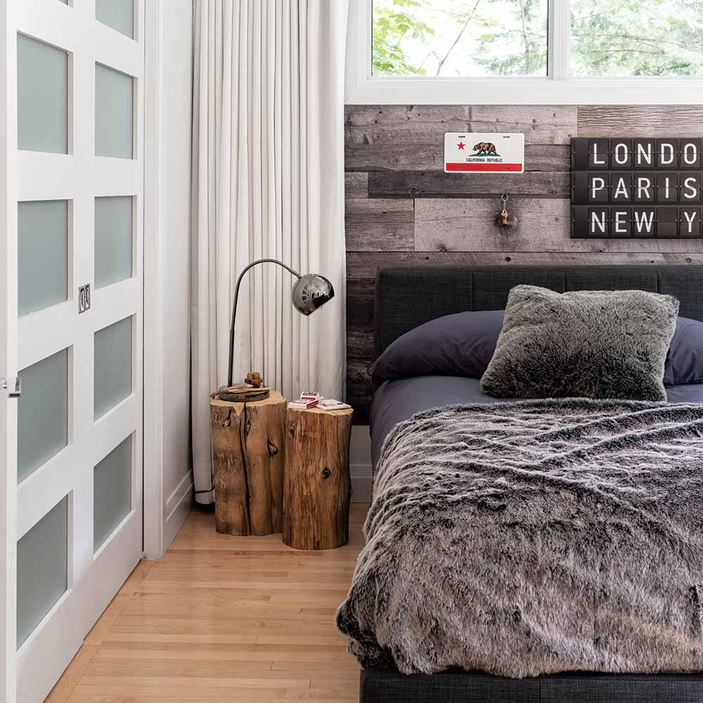 Panneau mural Bois de grange Sutton