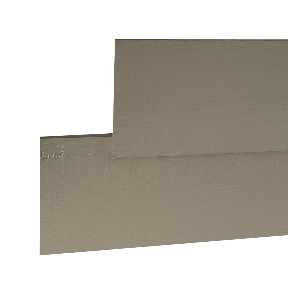 Monterey Taupe Fibre Cement Siding 6 1/4 in. x 12 ft.