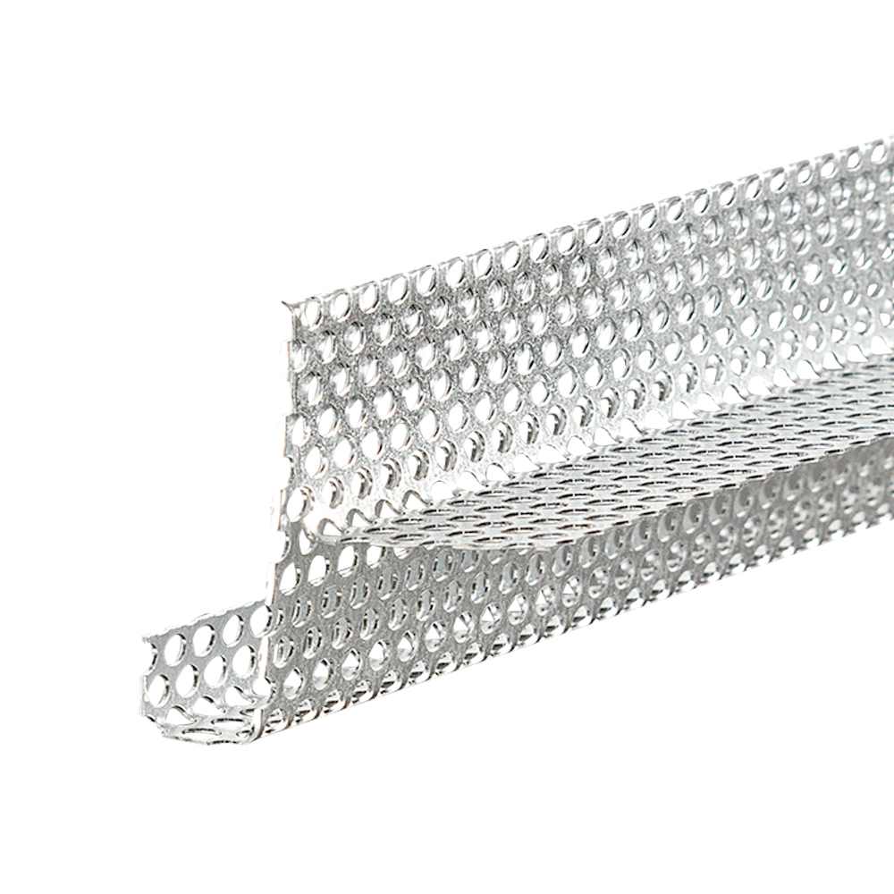 Moulure de départ ventilée 51% antirongeurs 10 pi pour revêtement de bois