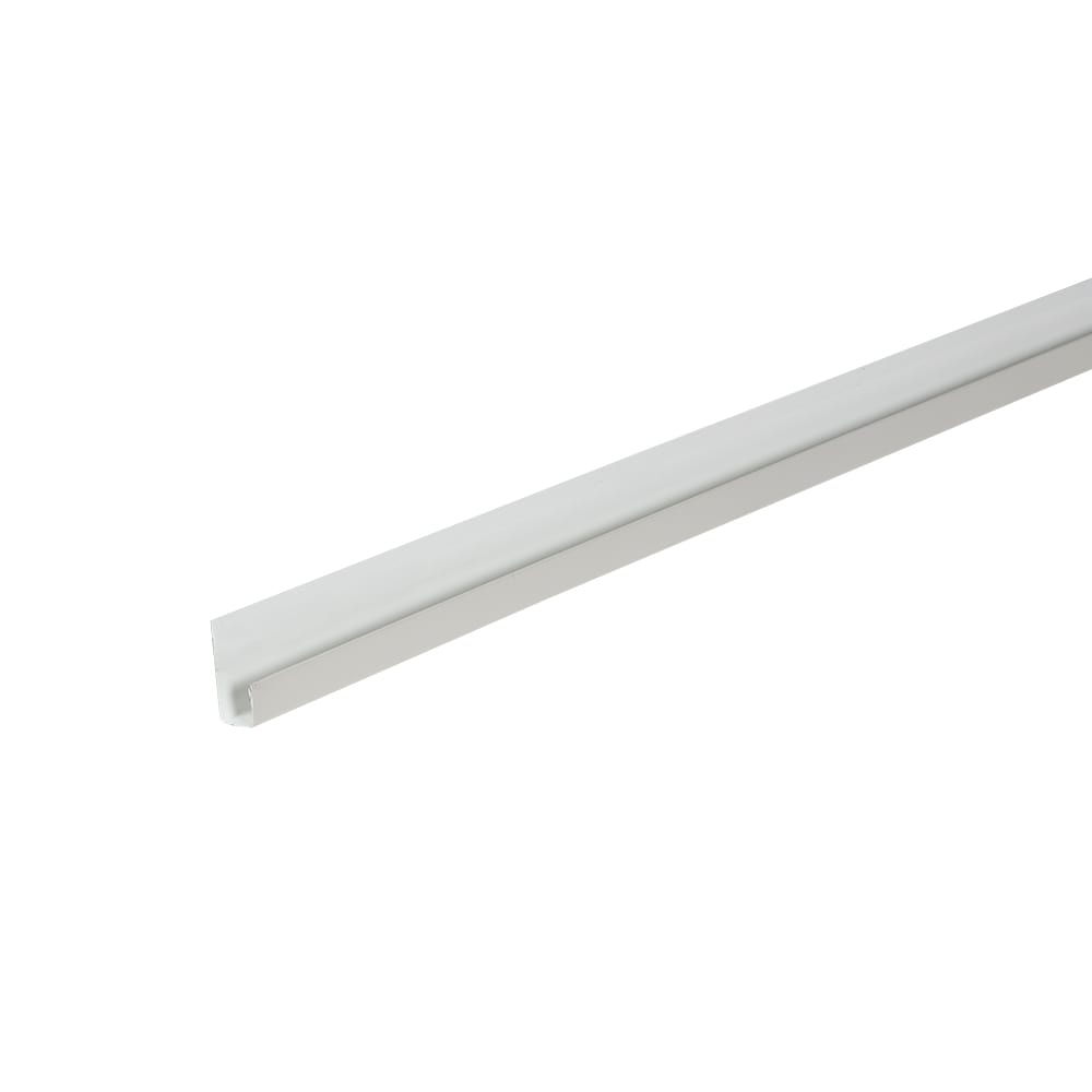 Mist Grey Aluminum J Moulding 1/2 in. x 10 ft.
