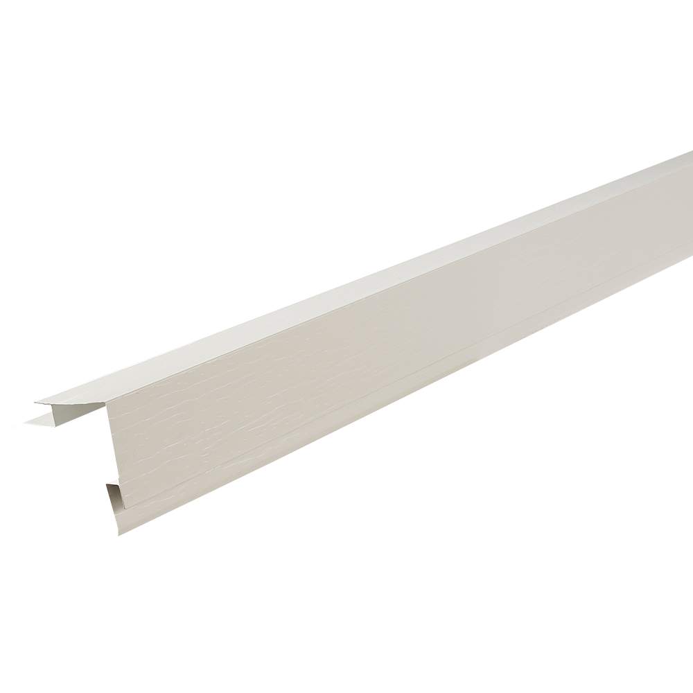 Coin extérieur en aluminium gris brume 5/8 po x 9 pi 6 po