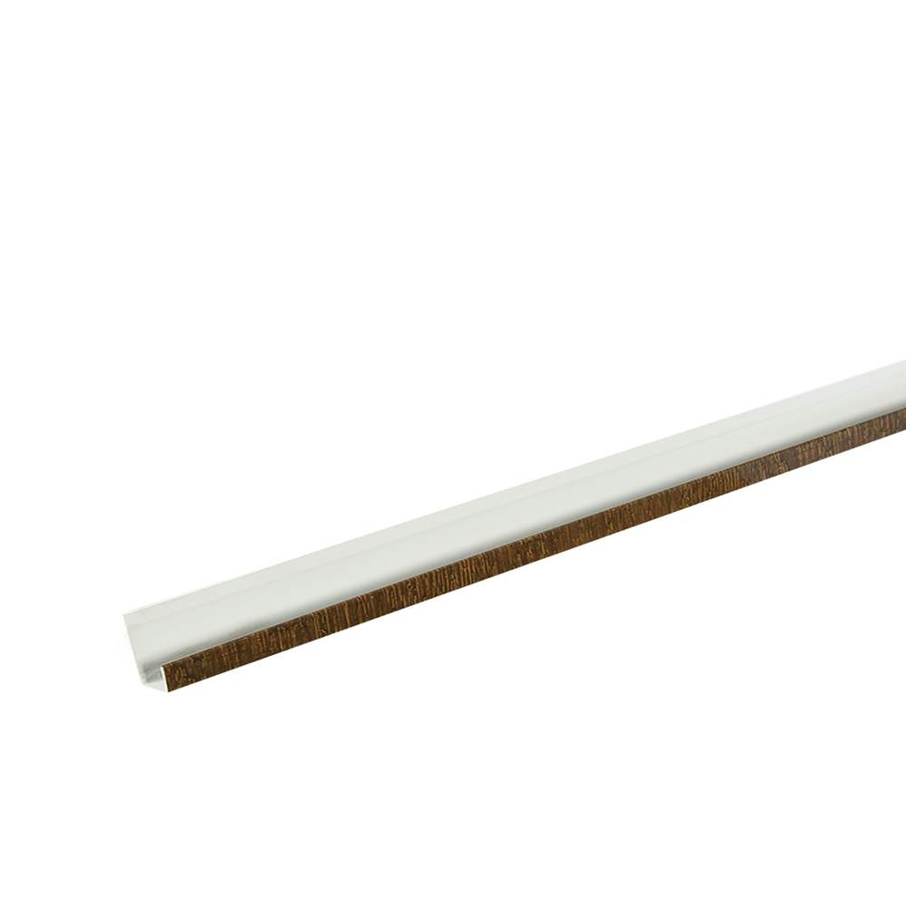 Moulure en J aluminium barista 2 tons 1/2 po x 10 pi