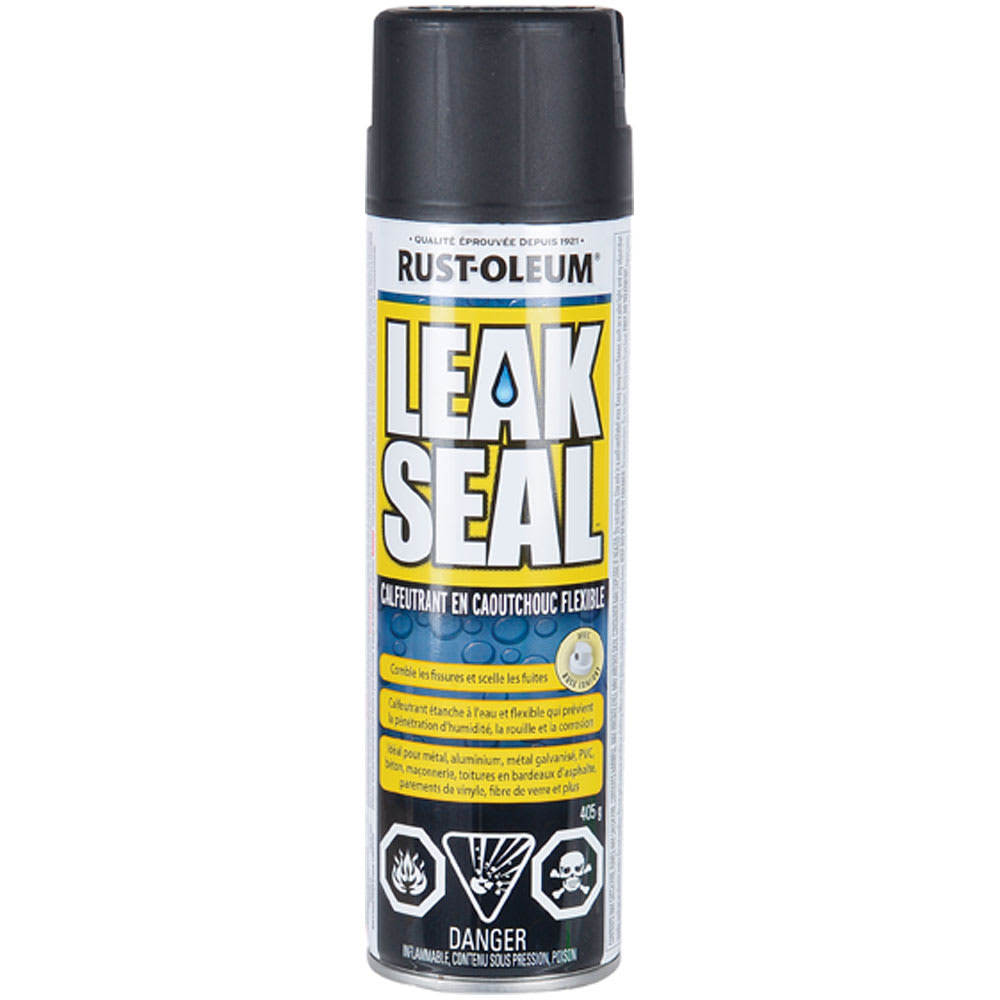 Scellant en aérosol Leak Seal noir 405 g