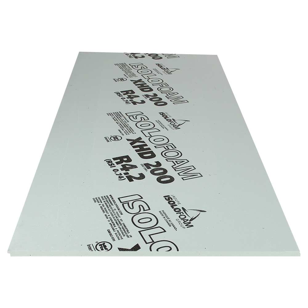 ISOLOFOAM XHD200 Insulating Panel 1 in. x 4 ft. x 9 ft.