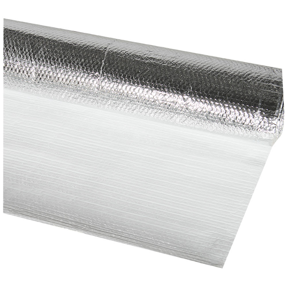 M2V Aluminum/White Bubble Reflective Insulation 4 ft. x 62.5 ft.