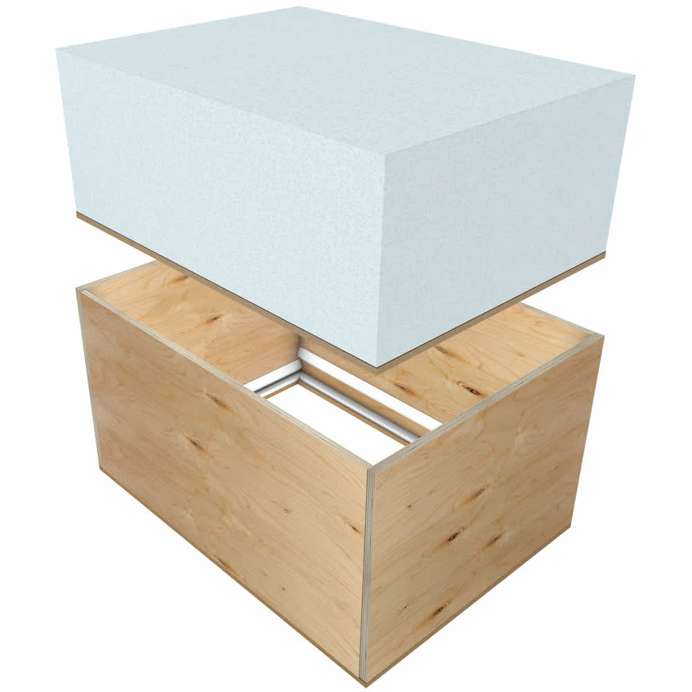 Raised Attic Hatch ThermoPro R42, 22 in. x 30 in.