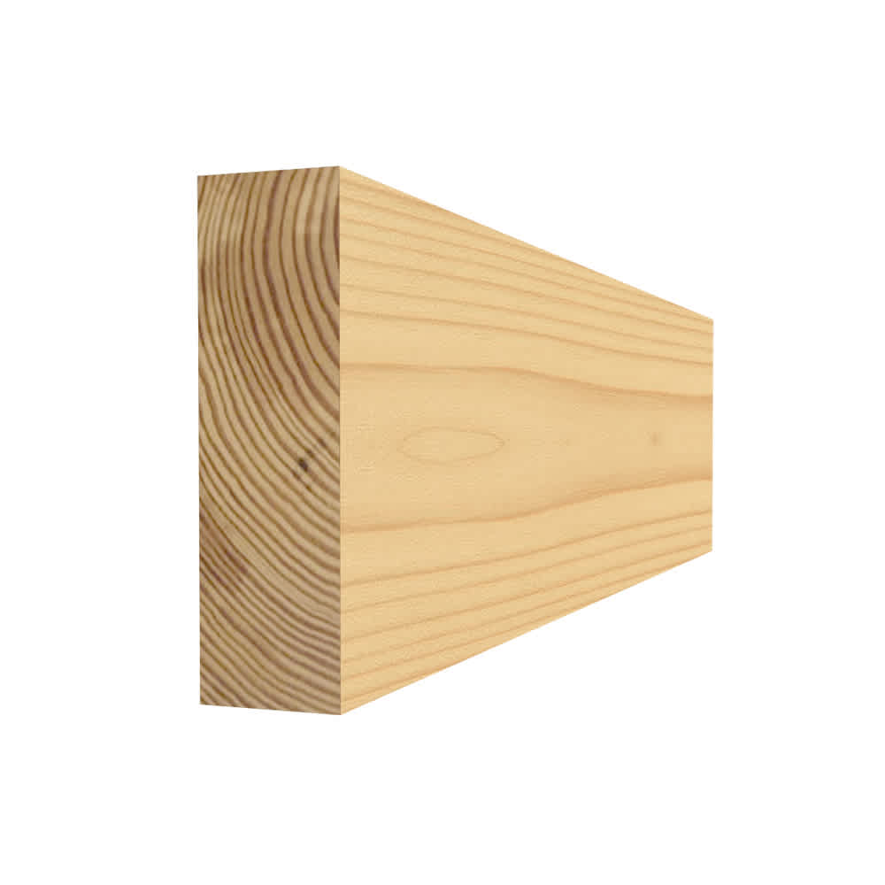 Solid Clear Pine Rectangle 5/16 in. x 1 1/16 in. x 7 ft.