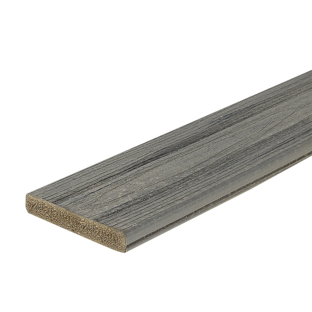 Planche de patio composite Trex Transcend carrée Island Mist 5 1/2 po x 20 pi