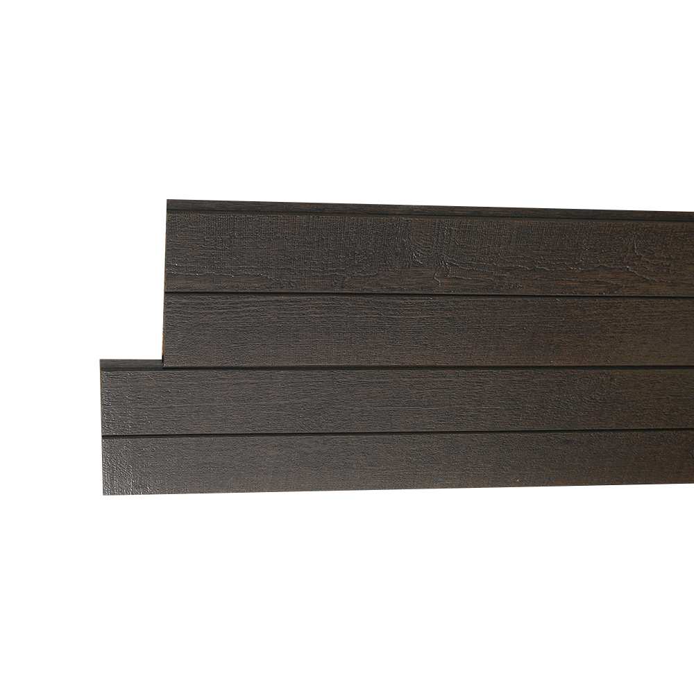 Canexel Dark Roast Outdoor Siding Vstyle 12 in. x 12 ft.