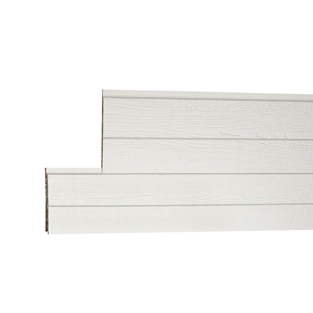 Revêtement d'extérieur Canexel Vstyle blanc 12 po x 12 pi