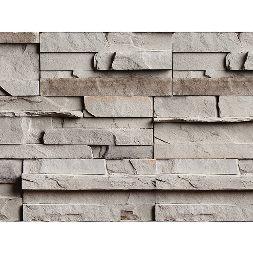 Pierre décorative Newport Titane