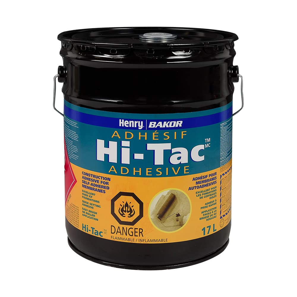 Adhésif Hi-Tac pour membranes autoadhésives Blueskin 17 L