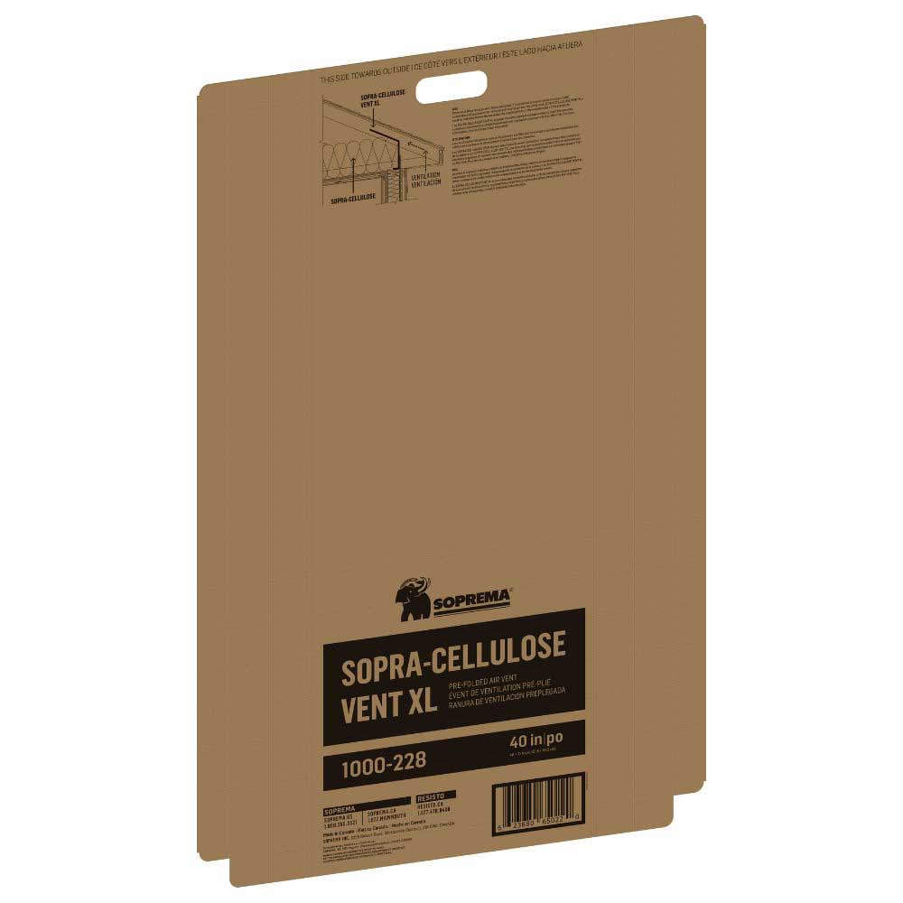 Ventilation cardboard for blow insulation 40 in.