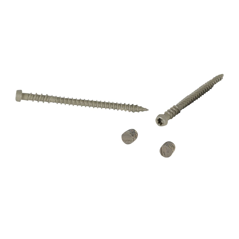 Vis et bouchons pour plancher composite Pro Plug Trex Rocky Harbor 2 3/4 po Pqt/150