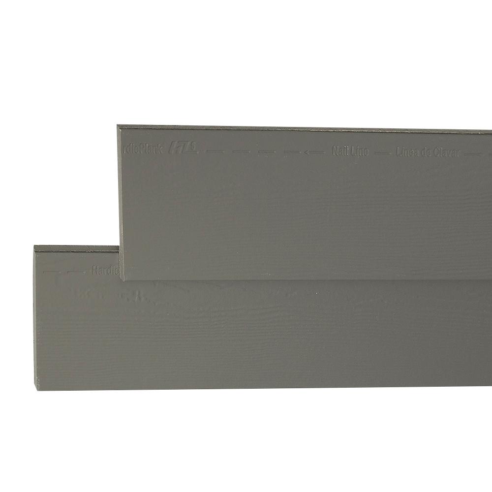 Revêtement en fibrociment étain 8 1/4 po x 12 pi