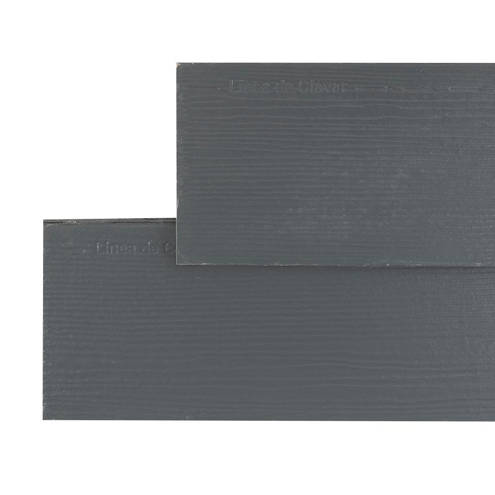 Revêtement en fibrociment gris nocturne 8 1/4 po x 12 pi