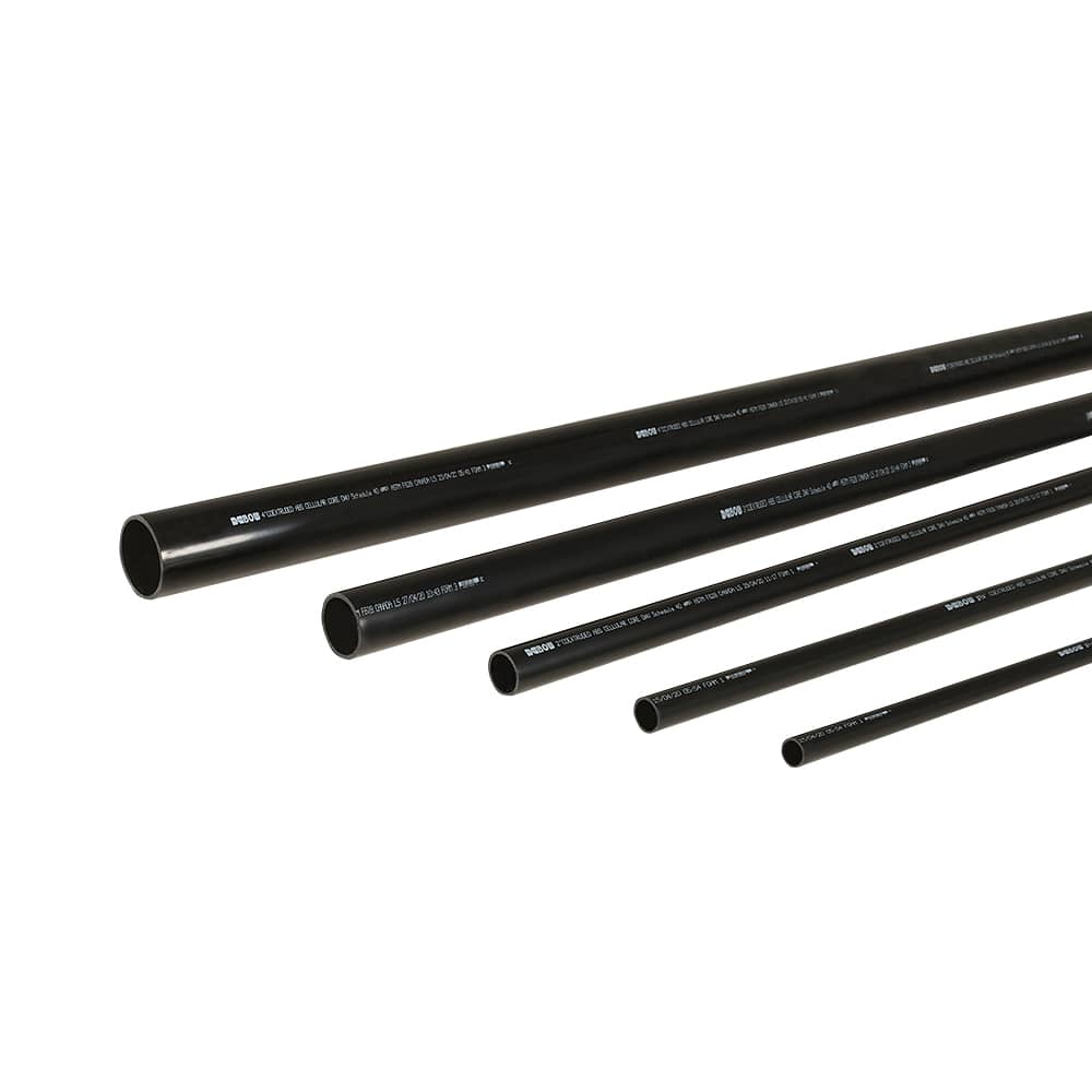 Tuyau ABS 1 1/2 po x 6 pi