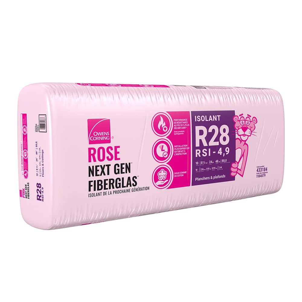 OWENS CORNING Fibreglass Next Gen R-28 Thermal Insulation 8 1/2 in. x 24 in. Jumbo