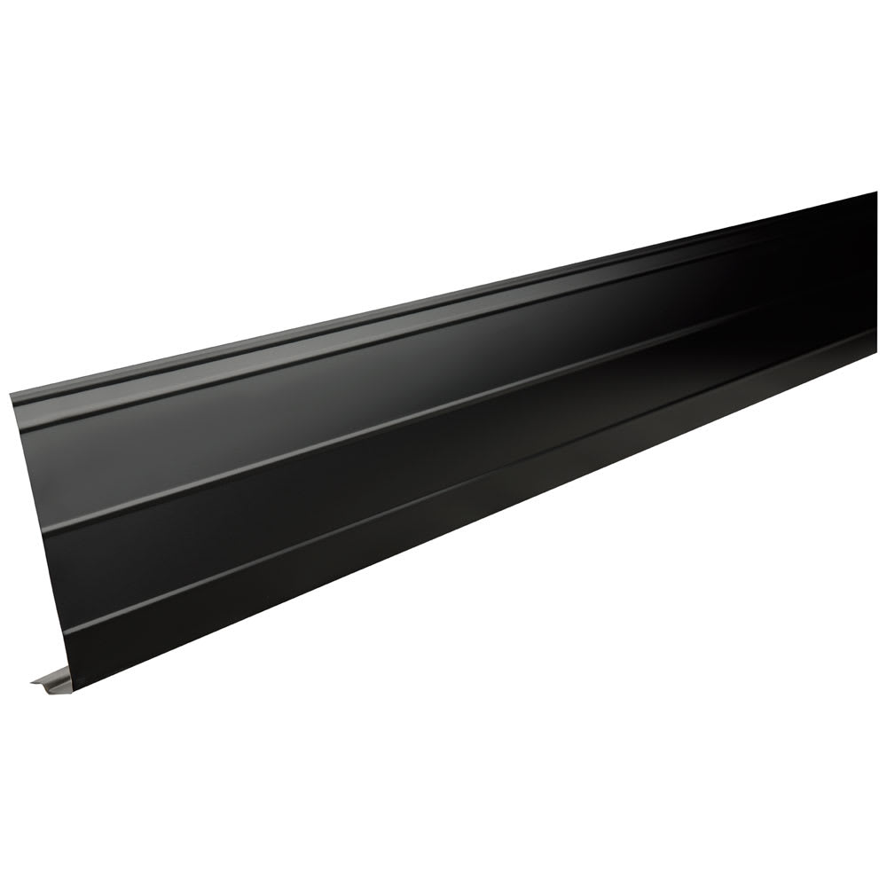 Fascia en aluminium noir 6 po x 10 pi